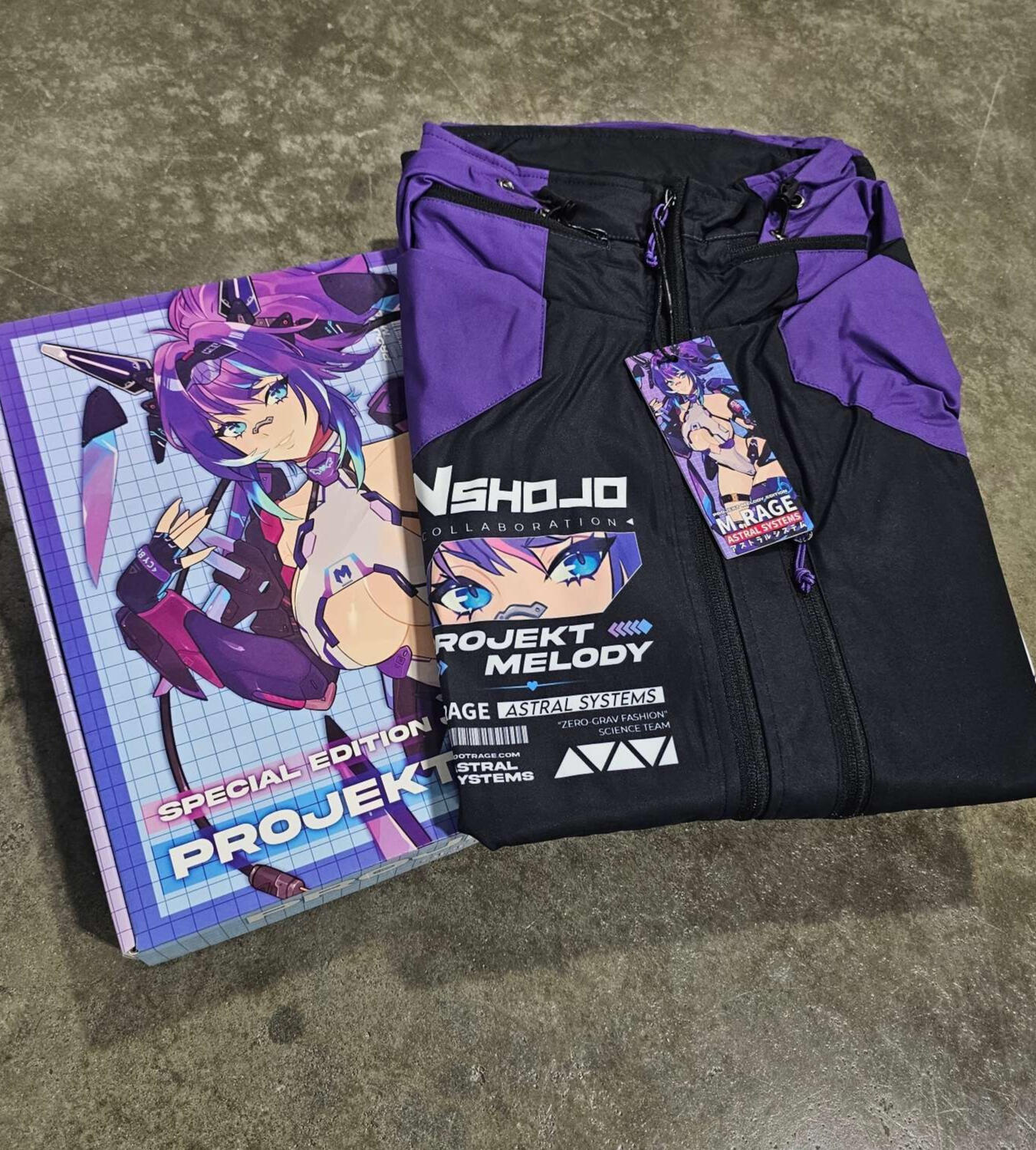 VSHOJO x M.RAGE (PROJEKT MELODY WINDBREAKER DESIGN)