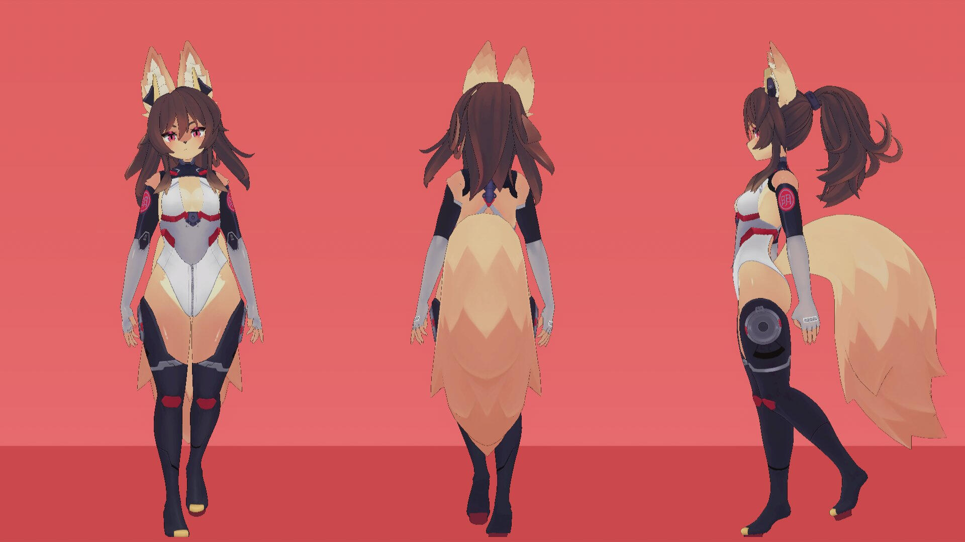 VRChat Model designed by @Astrexis_